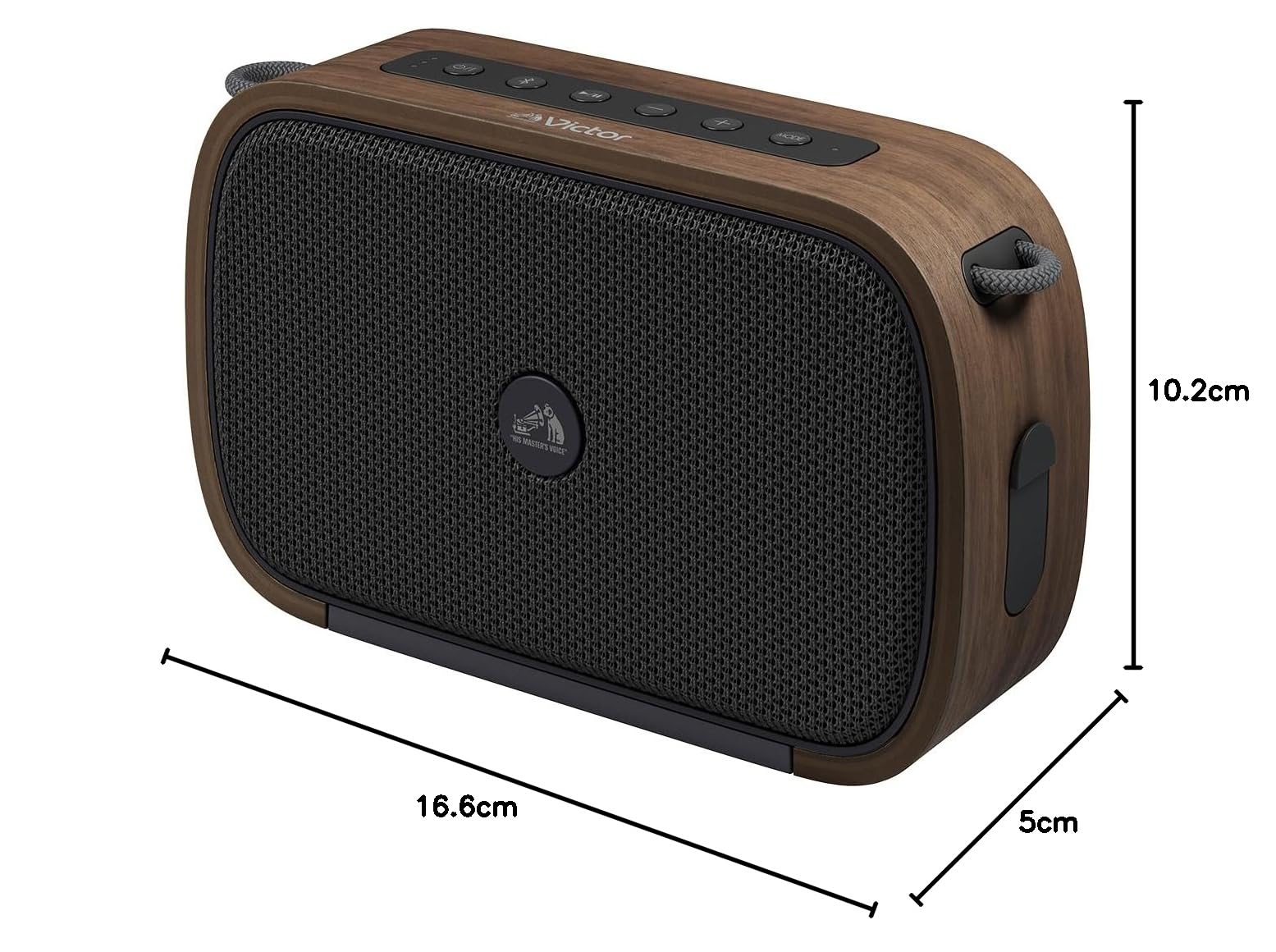 JVCKENWOOD Victor SP-WS04BT-T Bluetooth Speaker, Wireless Mini